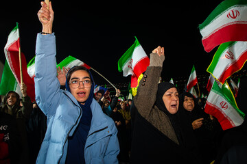 مراسم چهلم رهبر شهید - میدان شهید علیخانی اصفهان