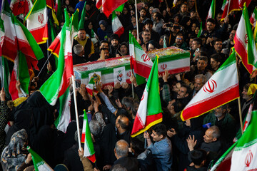 مراسم چهلم رهبر شهید - میدان شهید علیخانی اصفهان