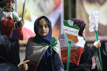 مراسم چهلم رهبر شهید - کاشان