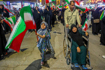 مراسم چهلم رهبر شهید - آبادان