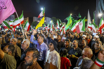 مراسم چهلم رهبر شهید - آبادان