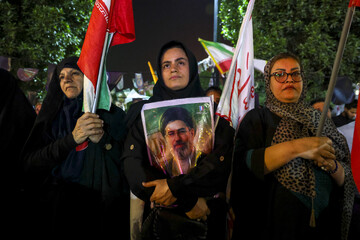 مراسم چهلم رهبر شهید - آبادان