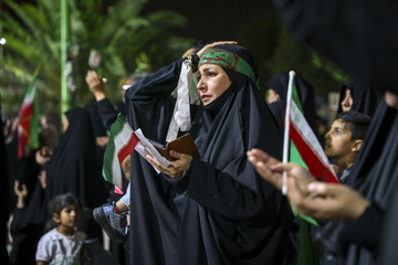 مراسم چهلم رهبر شهید - آبادان