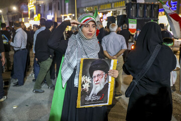 مراسم چهلم رهبر شهید - آبادان