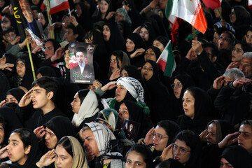 مراسم چهلم رهبر شهید - گرگان