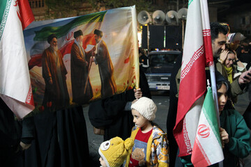 مراسم چهلم رهبر شهید - گرگان