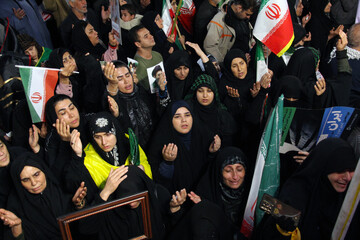 مراسم چهلم رهبر شهید - گرگان