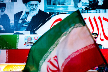 مراسم وداع با پیکر رئیس سازمان اطلاعات سپاه - تهران