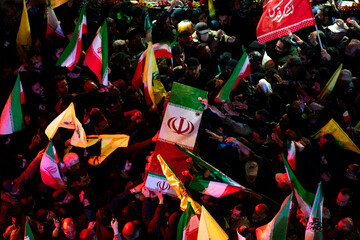 مراسم وداع با پیکر رئیس سازمان اطلاعات سپاه - تهران