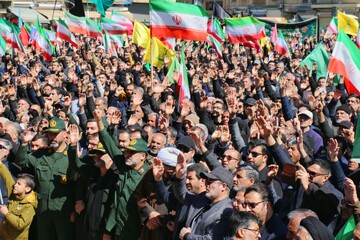مراسم چهلم رهبر شهید - همدان