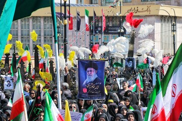 مراسم چهلم رهبر شهید - همدان