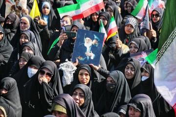 مراسم چهلم رهبر شهید - همدان