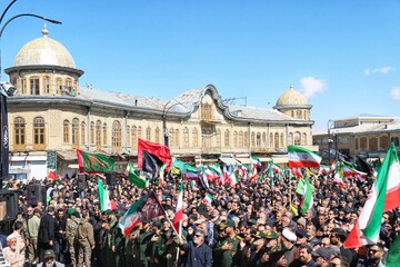 مراسم چهلم رهبر شهید - همدان