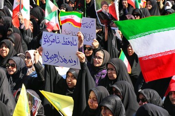 مراسم چهلم رهبر شهید - همدان