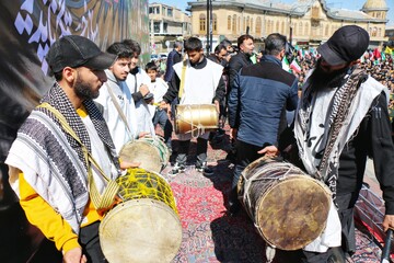 مراسم چهلم رهبر شهید - همدان