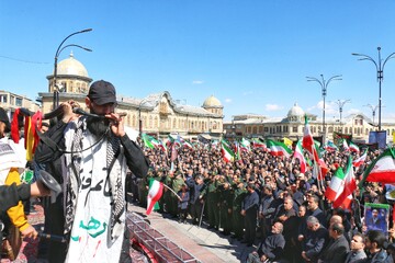 مراسم چهلم رهبر شهید - همدان