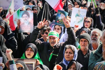مراسم چهلم رهبر شهید - همدان