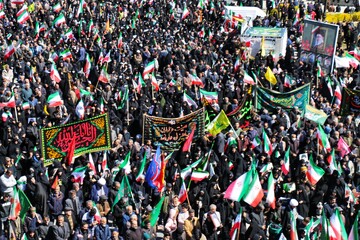 مراسم چهلم رهبر شهید - همدان