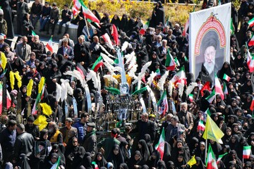 مراسم چهلم رهبر شهید انقلاب - همدان