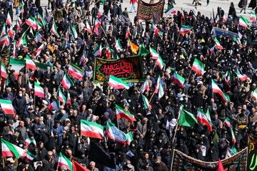مراسم چهلم رهبر شهید - همدان