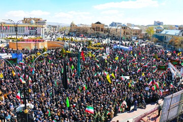 مراسم چهلم رهبر شهید - همدان