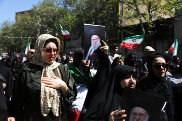 مراسم اربعین رهبر شهید انقلاب در بجنورد