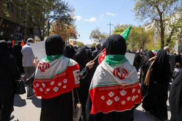 مراسم اربعین رهبر شهید انقلاب در بجنورد