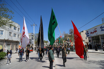 مراسم اربعین رهبر شهید انقلاب در بجنورد
