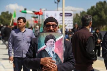 مراسم اربعین رهبر شهید انقلاب در بجنورد
