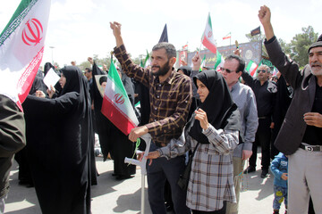 مراسم چهلم رهبر شهید بیرجند
