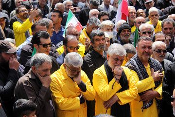 مراسم چهلم رهبر شهید بیرجند
