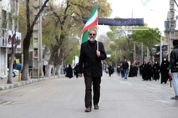 مراسم روز چهلم رهبر شهید - کرمانشاه