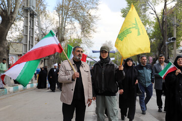 مراسم روز چهلم رهبر شهید - کرمانشاه