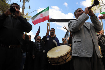 مراسم روز چهلم رهبر شهید - کرمانشاه