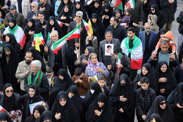 مراسم روز چهلم رهبر شهید - کرمانشاه