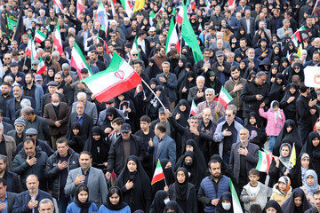 مراسم روز چهلم رهبر شهید - کرمانشاه