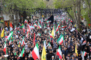 مراسم روز چهلم رهبر شهید - کرمانشاه