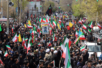 مراسم روز چهلم رهبر شهید - کرمانشاه