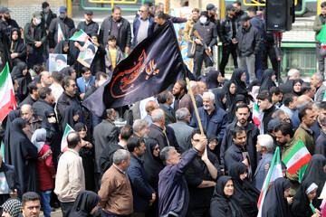 مراسم روز چهلم رهبر شهید - کرمانشاه