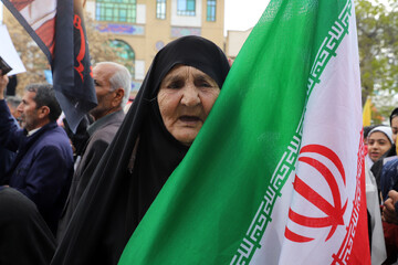 مراسم روز چهلم رهبر شهید - کرمانشاه