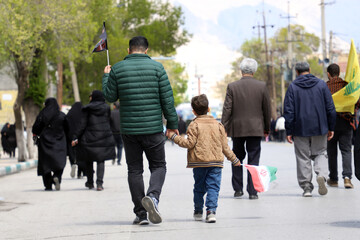 مراسم روز چهلم رهبر شهید - کرمانشاه