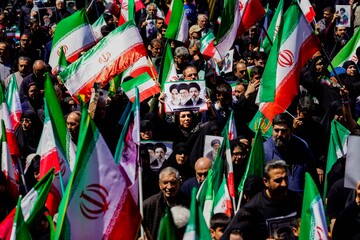 مراسم اربعین رهبر شهید انقلاب در تهران