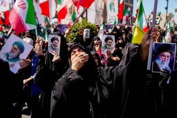 مراسم اربعین رهبر شهید انقلاب در تهران
