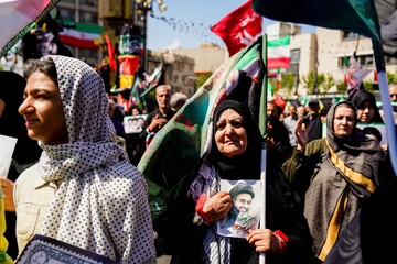 مراسم اربعین رهبر شهید انقلاب در تهران