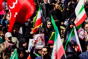 مراسم اربعین رهبر شهید انقلاب در تهران