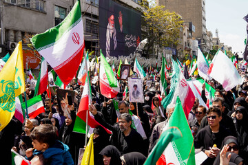 مراسم اربعین رهبر شهید انقلاب در تهران