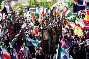 مراسم اربعین رهبر شهید انقلاب در تهران