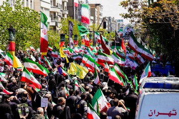 مراسم اربعین رهبر شهید انقلاب در تهران
