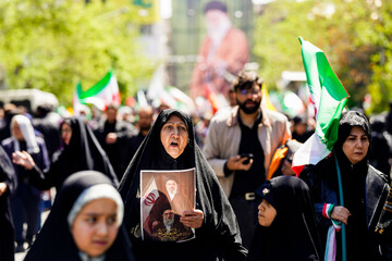 مراسم اربعین رهبر شهید انقلاب در تهران