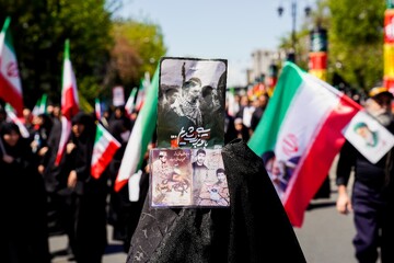 مراسم اربعین رهبر شهید انقلاب در تهران